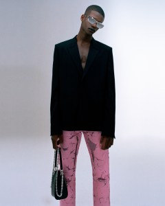 A look from Givenchy's teaser capsule collection by Matthew Williams