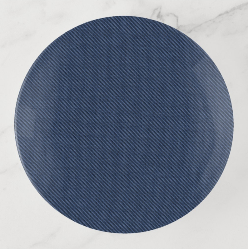 Rivet rounded up denim-inspired home décor, from baskets to furniture, that will instantly transform your space into a cozy blue haven.