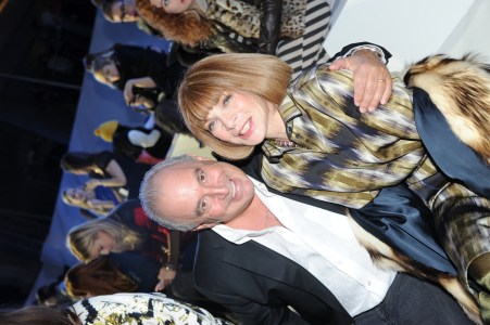 Sir Philip Green and Anna Wintour