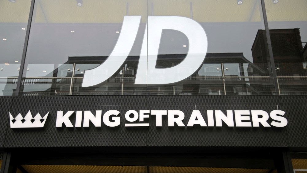JD Sports financials. File photo dated 29/5/2018 of a branch of JD Sports on Oxford Street, central London. JD Sports has posted record results despite the UK's high street crisis, as the sports retailer looks abroad for further growth opportunities. Issue date: Tuesday April 16, 2019. The group reported a 49.2% increase in annual revenue to '4.7 billion for the 52 weeks to February 2, coming in at the higher end of market expectations. See PA story CITY JDSports. Photo credit should read: Yui Mok/PA Wire URN:42358267 (Press Association via AP Images)