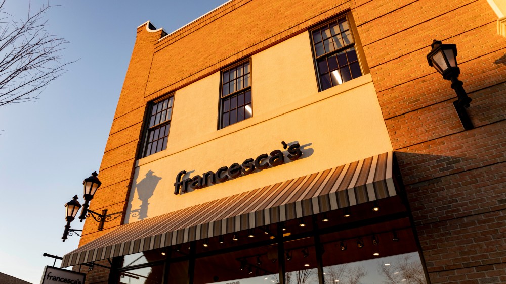 Francesca's store and logo seen at Levis Commons shopping center. (Photo by Stephen Zenner / SOPA Images/Sipa USA)(Sipa via AP Images)
