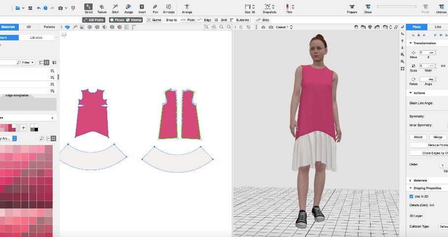 Browzwear fashion users now have access to Archroma's color library.