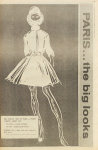 Drawings by Kenneth Paul Block in the August 3, 1967 issue of WWD.