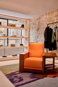 The new Loewe boutique on Rue Saint-Honore in Paris.