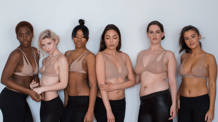 Nuudii's Tee System, which CEO and founder Annette Azan says “is not a bra, but an innovation in utility and fashion” can be worn more than 12 ways, and is designed to keep the wearer’s unique and natural shape.