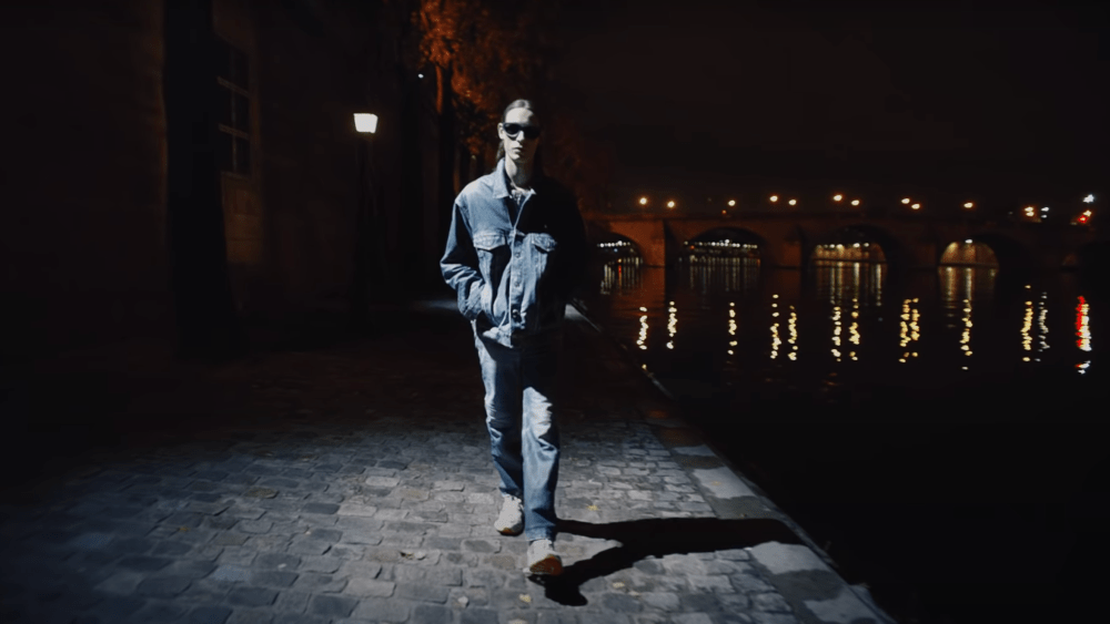 A still from Balenciaga's summer 2021 pre-collection video.