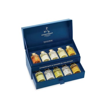 Aromatherapy Associates Festive Holiday Ultimate Moments 10-Piece Essential Oils Set