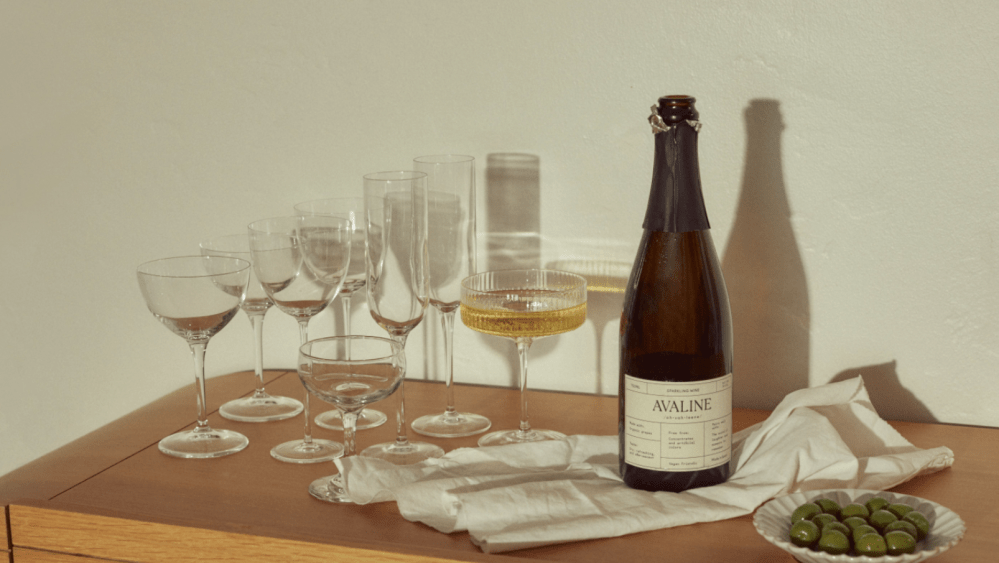 Avaline sparkling wine.