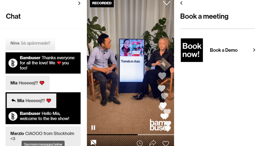 Interactive live video shopping provider Bambuser and watch and accessories brand Daniel Wellington have partnered to jointly launch and expand Live Video Shopping in India, Mexico and Germany.