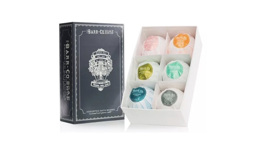 barr-co, best bath bomb gift set