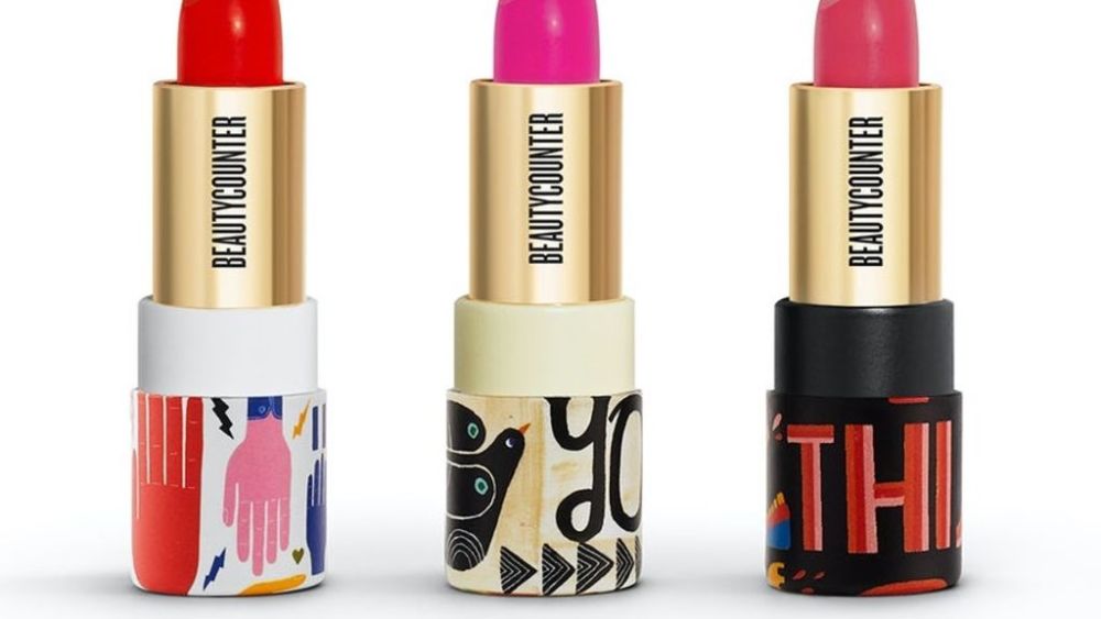 beautycounter give 'em lip set