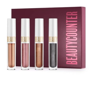 beautycounter luminous lids cream shadows set, beautycounter holiday