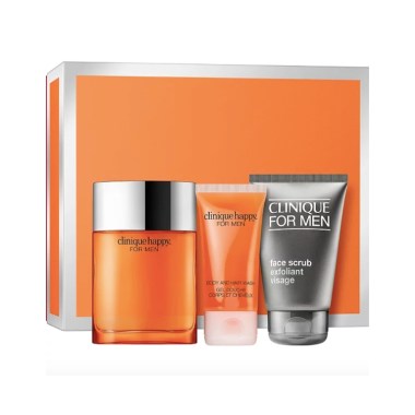 clinique Happy For Him Set mens fragrance gift set