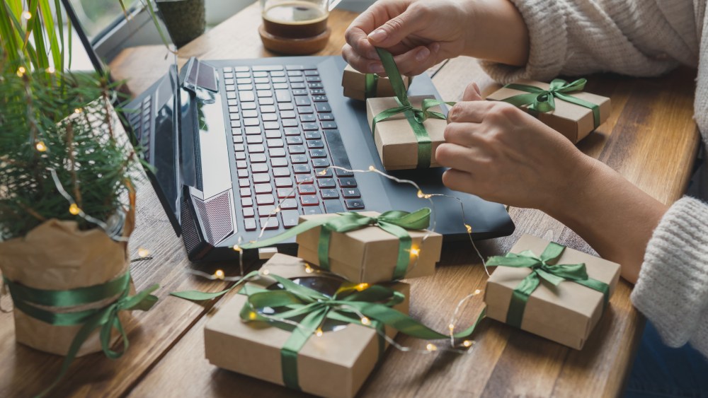Christmas online shopping
