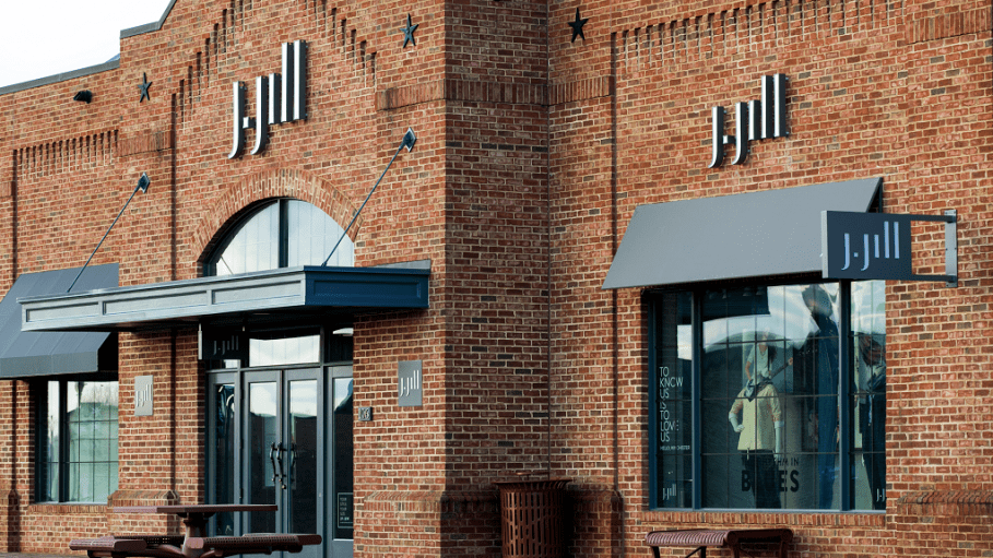 J.Jill is still taking its post-restructure lumps, as net sales at the women's apparel retailer declined 29.4 percent to $117.2 million.