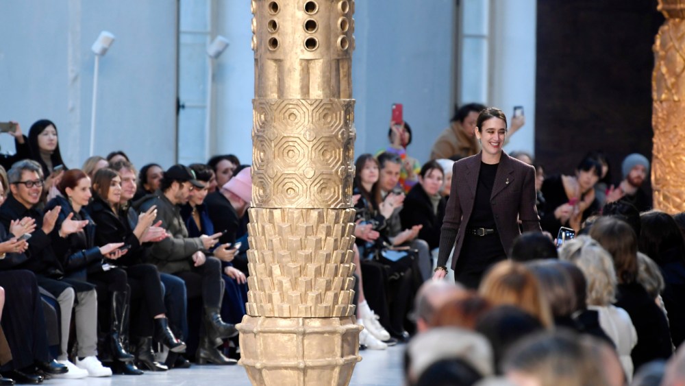 Natacha Ramsay-Levi on the catwalk
