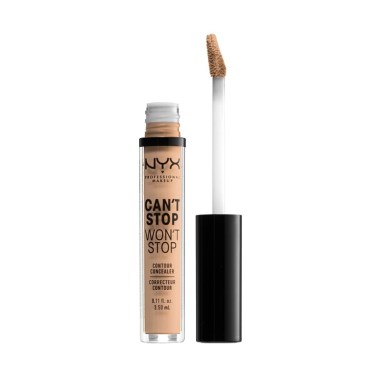 nyx Can't Stop Won't Stop Contour Concealer for oily skin