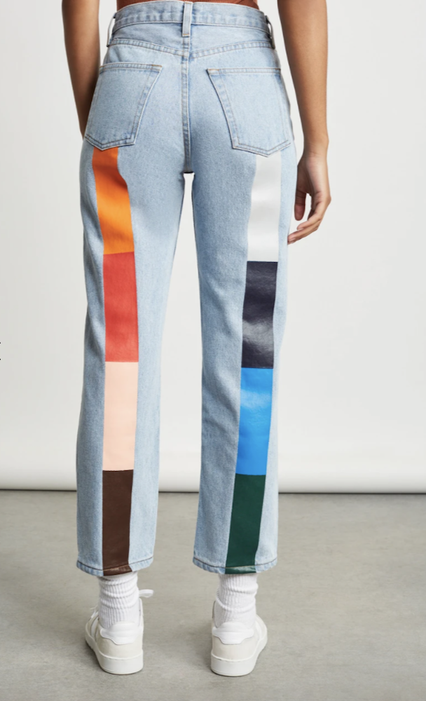 Rivet rounded up some of the top painted denim looks for men and women, featuring paint splattered jeans and denim jackets with artwork. 
