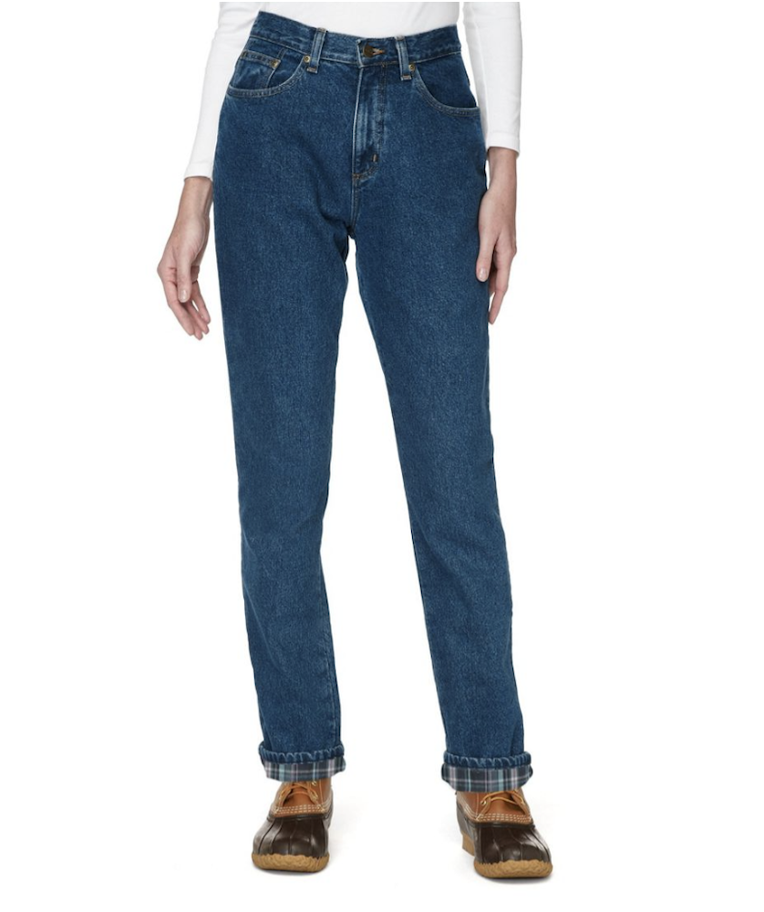 Rivet compiled some of the best jeans for lounging around the house, featuring styles made with Tencel, flannel and velvet denim. 