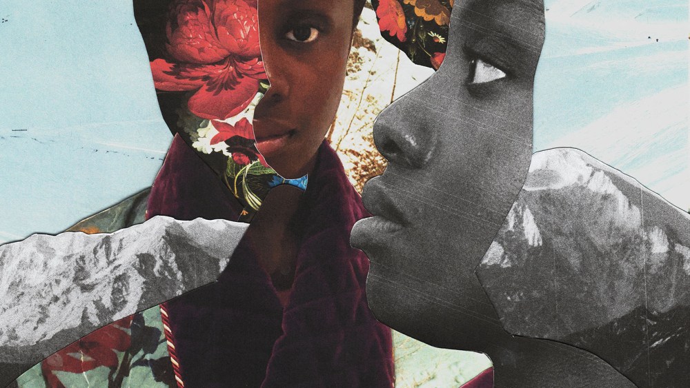 Alayo Akinkugbe's collage  for "Pioneers of the Past".