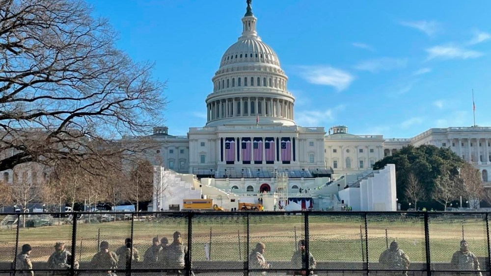 6437649 13.01.2021 The U.S. Capitol Building is seen in Washington, the United States. The Democratic-controlled House of Representatives passed a resolution urging US Vice President Mike Pence to invoke section four of the 25th amendment to remove President Donald Trump from office for his role in the Capitol Hill riots. Artur Gabdrahmanov / Sputnik  via AP