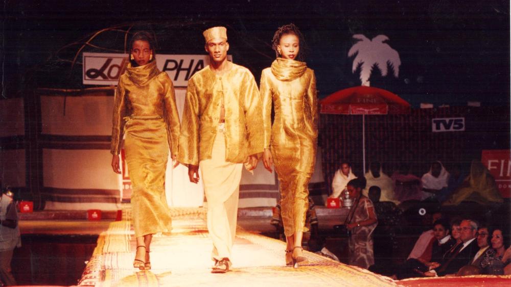 An Alphadi catwalk circa 1922