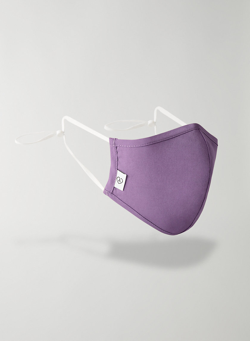 Inauguration Fashion 2021: Aritzia purple cotton mask, $10