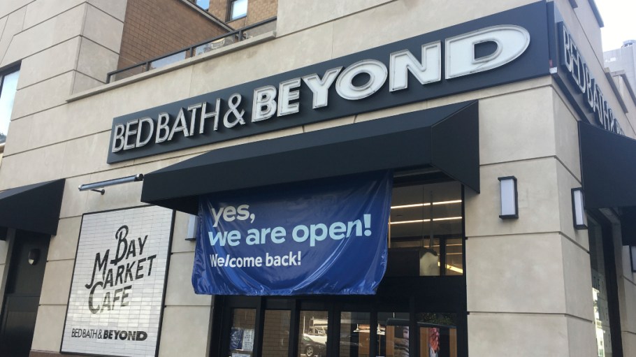 Bed Bath and Beyond sees improvement from turnaround initiatives, but Q3 sales are still down and that means more work is still needed.
