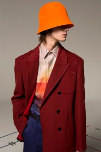A look from Berluti's upcoming fall 2021 collection.