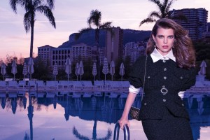 Charlotte Casiraghi in Chanel's spring 2021 advertising campaign.