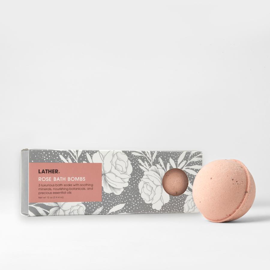 25 Unexpected Ways To Say "I Love You" this Valentine's Day, Lather Rose Bath Bombs