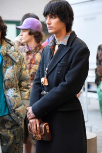 Backstage at Etro Men's Fall 2021