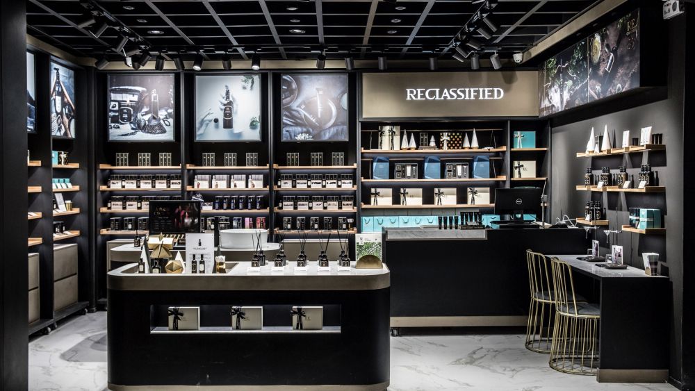 Reclassified store in shopping mall Hkri Taikoo Hui in Shanghai.