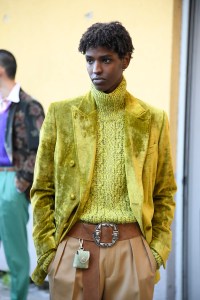 Backstage at Etro Men's Fall 2021