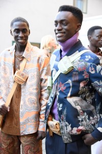 Backstage at Etro Men's Fall 2021