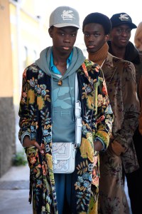 Backstage at Etro Men's Fall 2021