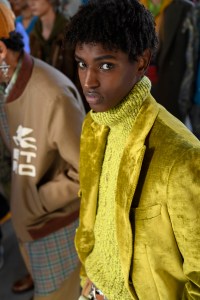 Backstage at Etro Men's Fall 2021