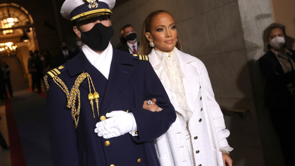 Jennifer Lopez Biden Inauguration looks