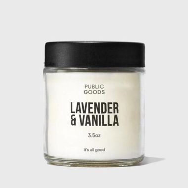 public goods, best soy candles
