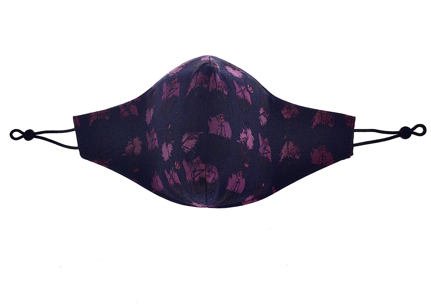 Inauguration Fashion 2021: Jonathan Cohen purple micro dancing gestural classic mask, $90