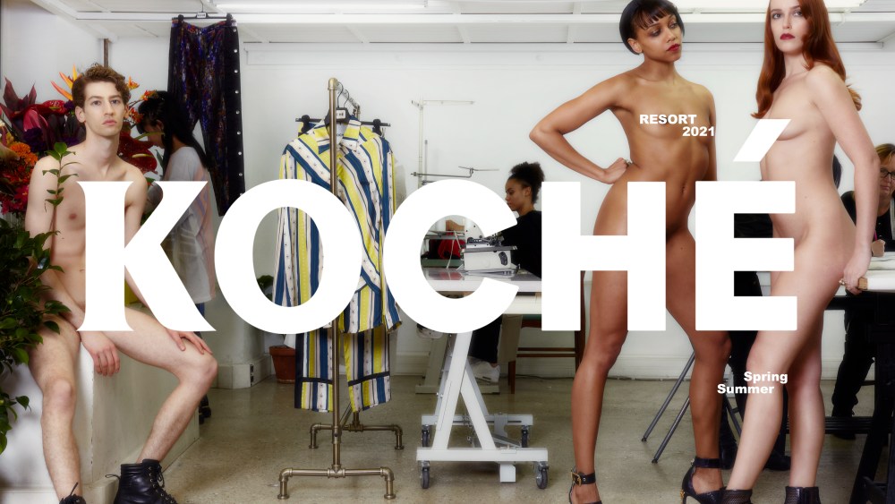 Koché's pre-spring campaign.