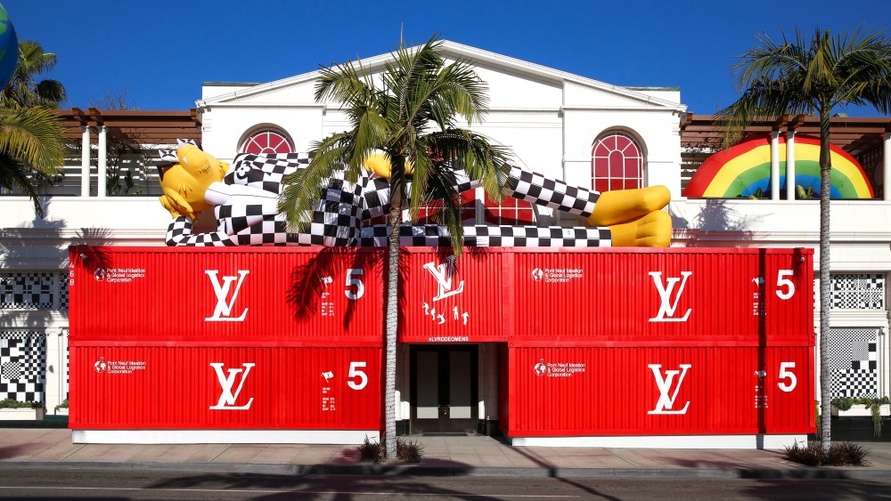 Louis Vuitton Men's store Los Angeles Beverly Hills