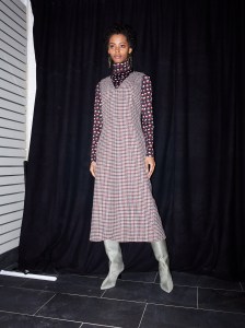 Backstage at Jason Wu RTW Fall 2021.