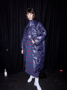 Backstage at Jason Wu RTW Fall 2021.