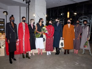 Backstage at Jason Wu RTW Fall 2021.