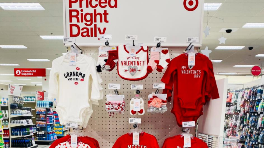 The "Just One You" brand by Carter's is sold exclusively at Target.