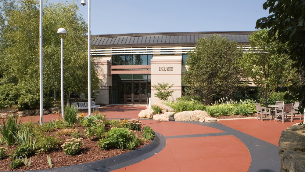 The Comer Center at the headquarters campus of Lands' End.