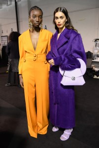Backstage at Del Core RTW Fall 2021