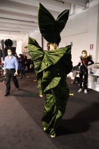 Backstage at Del Core RTW Fall 2021