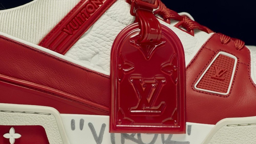Sotheby's is auctioning off a pair of Louis Vuitton trainers signed by Virgil Abloh